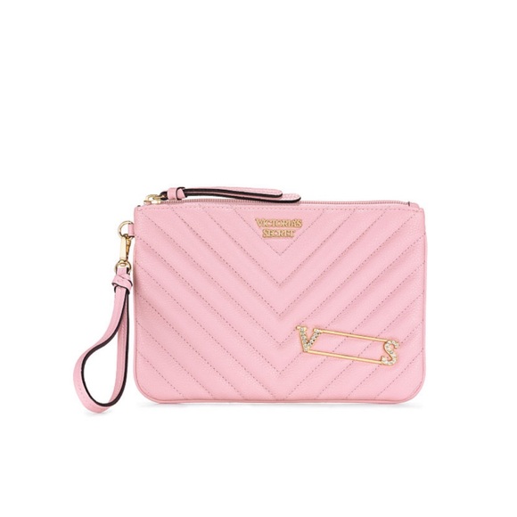 🌻4/$25 Embellished V-Quilt Night Out Wristlet - Picture 2 of 4